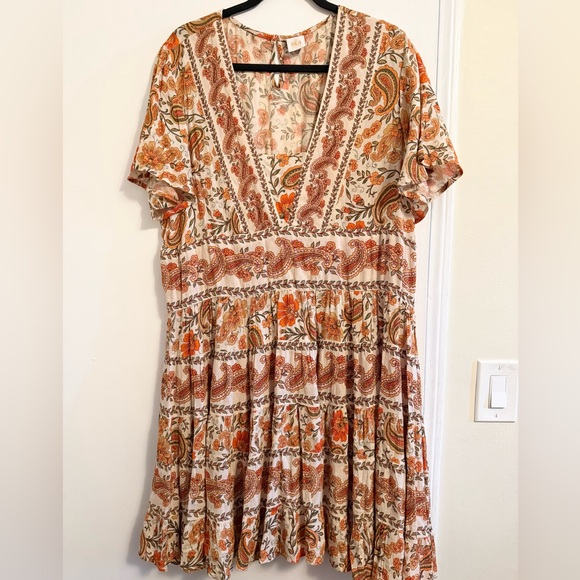 Bila Floral Paisley Bohemian Dress. - Picture 5 of 10